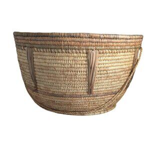 Large Mohawk Woven Basket Rope Handles storage